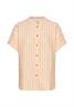 Gestreifte Bluse aus Leinen-Lyocell-Mix stripes