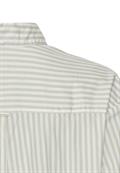 Gestreifte Bluse aus reiner Baumwolle eukalyptus stripes