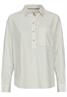Gestreifte Bluse aus reiner Baumwolle eukalyptus stripes