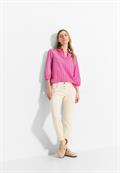 Gestreifte Bluse bloomy pink