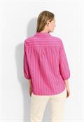 Gestreifte Bluse bloomy pink
