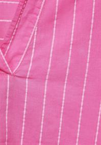 Gestreifte Bluse bloomy pink
