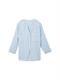 Gestreifte Bluse mit Taschen offwhite blue vertical stripe