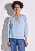 Gestreifte Bluse smoked blue
