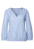 Gestreifte Bluse smoked blue