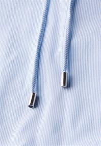 Gestreifte Bluse smoked blue