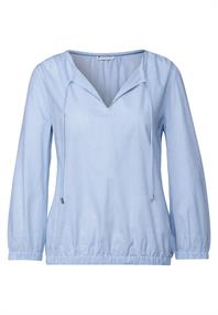 Gestreifte Bluse smoked blue