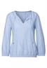 Gestreifte Bluse smoked blue