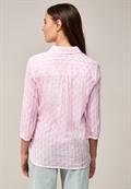 Gestreifte Bluse vanilla white