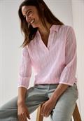 Gestreifte Bluse vanilla white