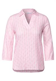 Gestreifte Bluse vanilla white