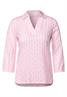 Gestreifte Bluse vanilla white