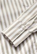 Gestreifte Hemdbluse breezy beige