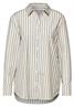 Gestreifte Hemdbluse breezy beige
