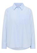 Gestreifte Hemdbluse light sky blue