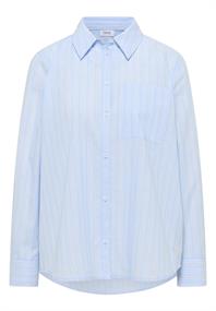Gestreifte Hemdbluse light sky blue