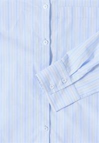 Gestreifte Hemdbluse light sky blue