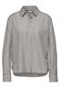 Gestreifte Hemdbluse muddy brown