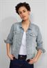 Gestreifte Jeansjacke stripe soft washed