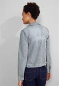 Gestreifte Jeansjacke stripe soft washed