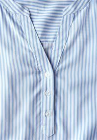 Gestreifte Kurzarmbluse blouse blue
