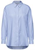 Gestreifte Longblouse columbia blue