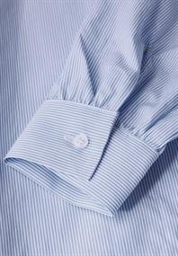 Gestreifte Longblouse columbia blue