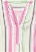 Gestreifte Multicolor Bluse vanilla white