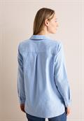 Gestreifte Oxford Bluse fresh light blue