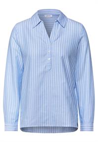 Gestreifte Oxford Bluse fresh light blue