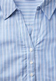Gestreifte Oxford Bluse fresh light blue