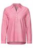Gestreifte Oxford Bluse granita red