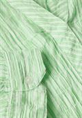 Gestreifte Seersucker Bluse iced neon green