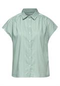 Gestreifte Sommer Bluse soft moss green