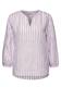 Gestreifte Tunika Bluse smell of lavender