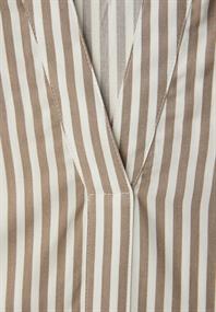 Gestreifte Tunika light terra mocha