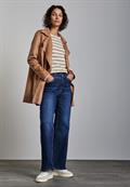 Gestreifter Sweater safari beige