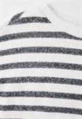 Gestreiftes Federgarn Shirt universal blue