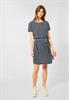 Gestreiftes Jerseykleid river blue