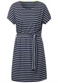 Gestreiftes Jerseykleid river blue