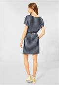 Gestreiftes Jerseykleid river blue