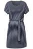 Gestreiftes Jerseykleid river blue