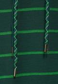 Gestreiftes Kapuzenshirt ponderosa pine green