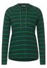Gestreiftes Kapuzenshirt ponderosa pine green