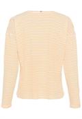 Gestreiftes Longsleeve aus Organic Cotton sun orange