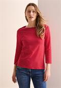 Gestreiftes Shirt granita red
