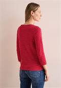 Gestreiftes Shirt granita red