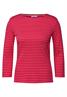 Gestreiftes Shirt granita red