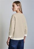 Gestreiftes Shirt honey sand