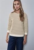 Gestreiftes Shirt honey sand